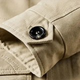 Elegante gesteppte Herren-Winterjacke