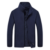 Elegante Herren-Fleecejacke mit Reissverschluss