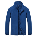 Elegante Herren-Fleecejacke mit Reissverschluss
