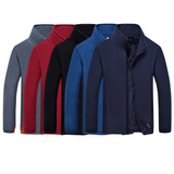 Elegante Herren-Fleecejacke mit Reissverschluss