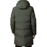 Elegante lange Herren-Winterjacke