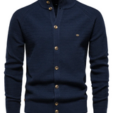 Premium-Herrencardigan aus Baumwolle