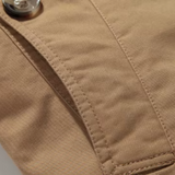 Eleganter wattierter Herren-Trenchcoat