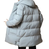 Elegante lange Herren-Winterjacke