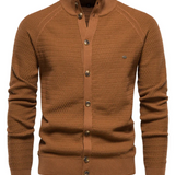 Premium-Herrencardigan aus Baumwolle