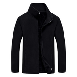 Elegante Herren-Fleecejacke mit Reissverschluss