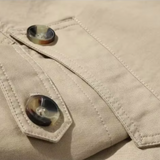 Winddichte Herrenjacke aus Baumwolle