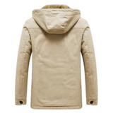 Elegante gesteppte Herren-Winterjacke