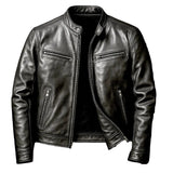 Vintage-Herren-Lederjacke