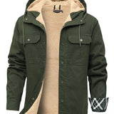 Elegante Herren-Fleecejacke