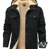 Elegante Herren-Fleecejacke