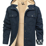Elegante Herren-Fleecejacke