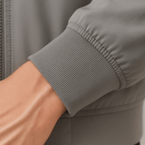 Herren-Bomberjacke – Grau
