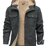 Elegante Herren-Fleecejacke