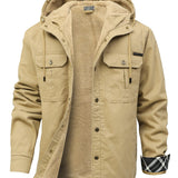Elegante Herren-Fleecejacke