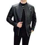 Elegante Herren-Lederjacke