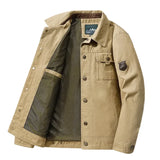 Elegante Herren-Windjacke aus Baumwolle