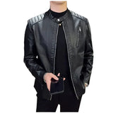 Elegante Herren-Lederjacke