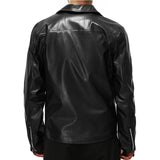Lässige Herren-Lederjacke