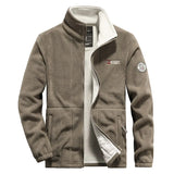 Herren-Outdoor-Fleecejacke