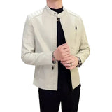 Elegante Herren-Lederjacke