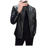 Elegante Herren-Lederjacke