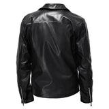 Lässige Herren-Lederjacke