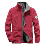 Herren-Outdoor-Fleecejacke