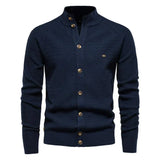 Nico Herrencardigan aus Baumwolle