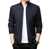 Lässige Herren-Baseballjacke