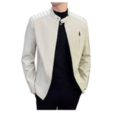 Elegante Herren-Lederjacke