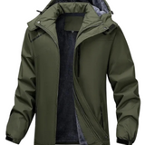 Elegante Herren-Fleecejacke für draussen