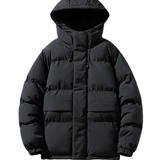 Gefütterte winddichte Herrenjacke