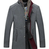 Eleganter Herren-Wollmantel