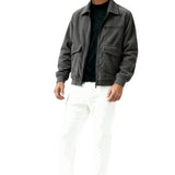 Herren-Cordjacke – Grau