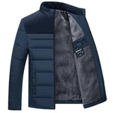 Elegante Herren-Steppjacke mit Isolierung
