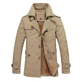 Elegante windabweisende Herrenjacke