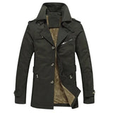 Elegante windabweisende Herrenjacke