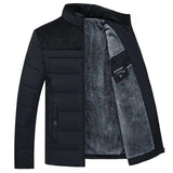 Elegante Herren-Steppjacke mit Isolierung
