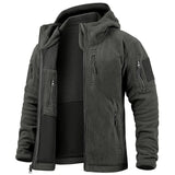 Elegante Herren-Winterjacke aus Fleece