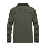Herrenjacke aus Baumwoll-Woll-Mischung