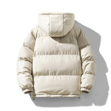 Gefütterte winddichte Herrenjacke