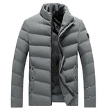 Herren-Winterparka mit Kapuze