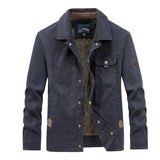 Leichte winddichte Herrenjacke aus Baumwolle
