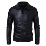 Herren-Lederjacke im Smart-Casual-Stil