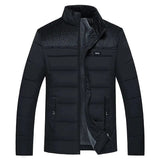 Elegante Herren-Steppjacke mit Isolierung