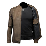 Klassisch geschnittene Herren-Lederjacke