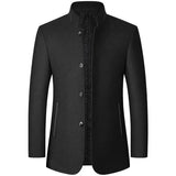 Eleganter Herrenmantel aus Wollmischung