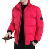 Elegante winddichte Herrenjacke aus Baumwolle