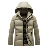 Elegante wasserdichte Herren-Winterjacke